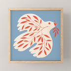 Dove of peace Mini Art Print Gallery Image 1