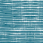 Teal Striped Abstract Pattern Coffee Mug Gallery Image 2