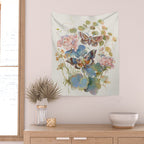 Geranium Moths Wall Tapestry Gallery Image 2