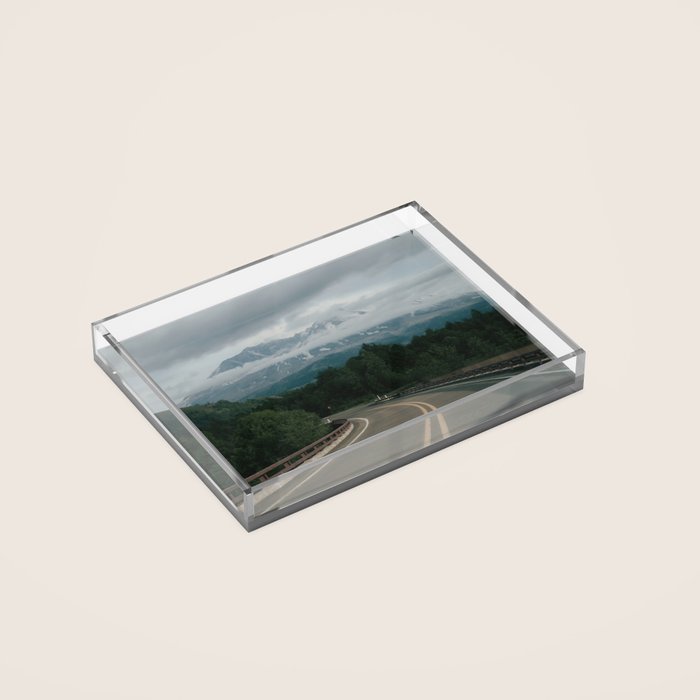 Road to Mount Saint Helens Acrylic Tray Gallery Image 2