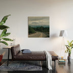 Road to Mount Saint Helens Wood Wall Art Gallery Image 2