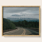 Road to Mount Saint Helens Serving Tray Gallery Image 1