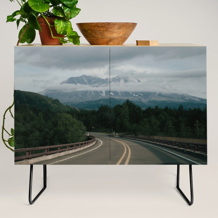 Road to Mount Saint Helens Credenza Gallery Image 2