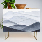 Watercolor Mountains Credenza Gallery Image 1