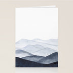 Watercolor Mountains Stationery Card Gallery Image 2