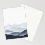 Watercolor Mountains Stationery Card Gallery Image 2