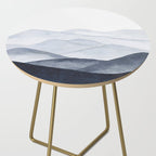 Watercolor Mountains Side Table Gallery Image 2