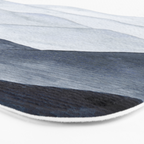 Watercolor Mountains Bath Mat Gallery Image 3