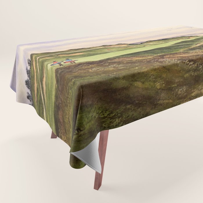 Whistling Straits Golf Course Hole 7 Tablecloth Gallery Image 1