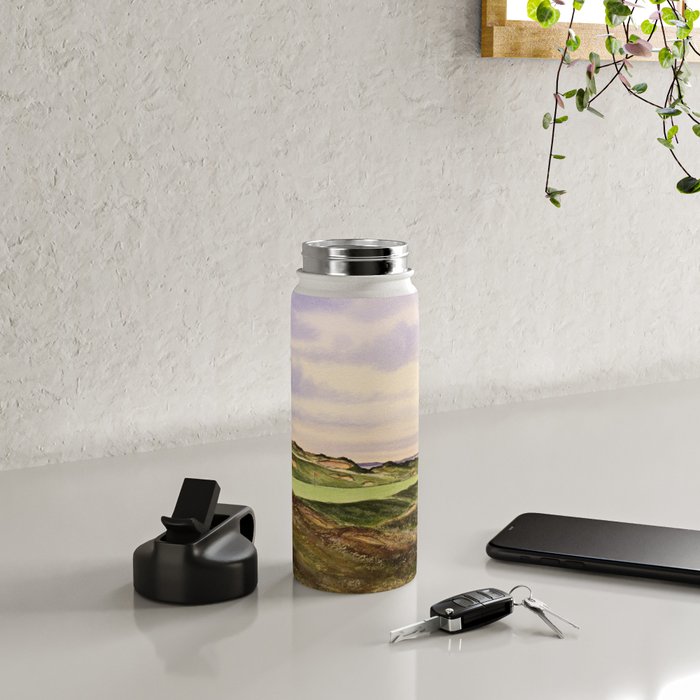 Whistling Straits Golf Course Hole 7 Water Bottle Gallery Image 4
