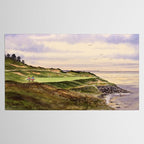 Whistling Straits Golf Course Hole 7 Tablecloth Gallery Image 2