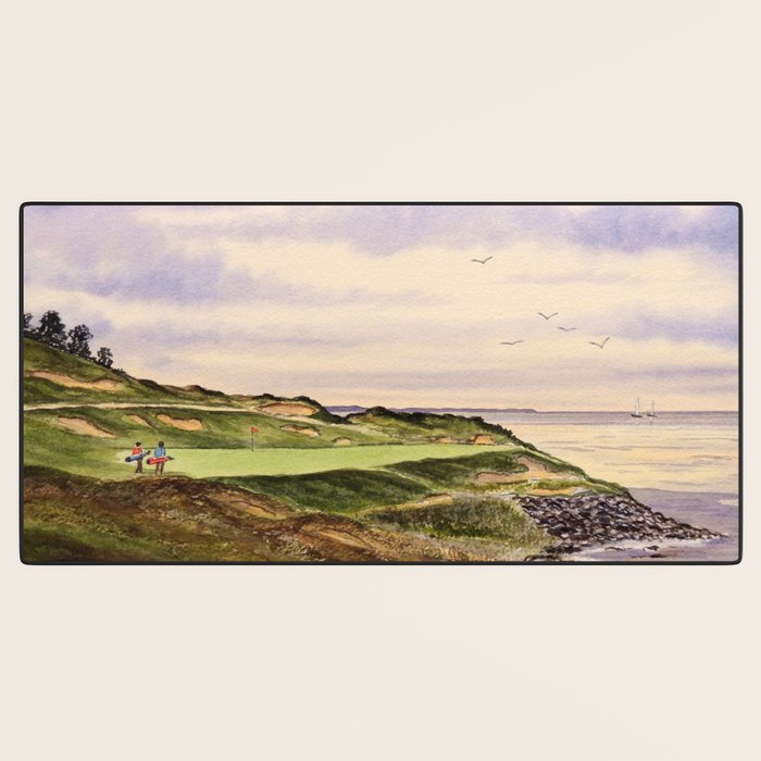 Whistling Straits Golf Course Hole 7 Desk Mat Gallery Image 3