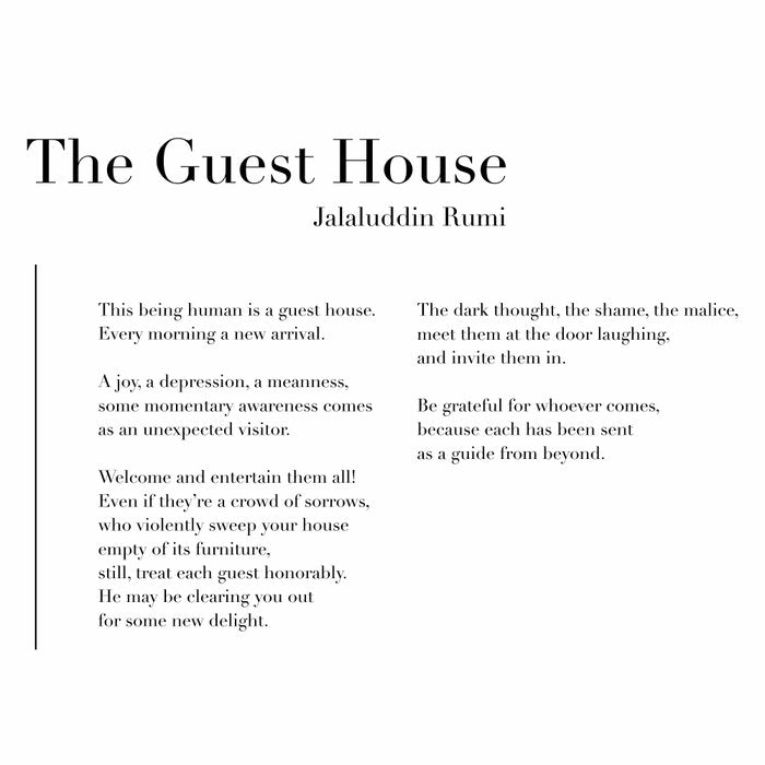The Guest House by Rumi Coffee Mug Gallery Image 2