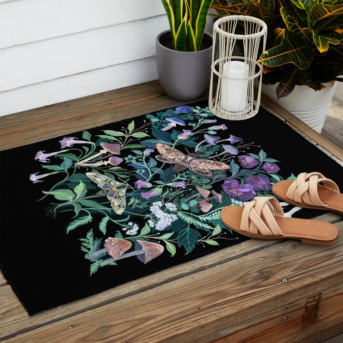 Witches Garden Outdoor Rug Gallery Image 2