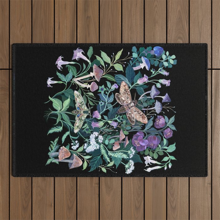 Witches Garden Outdoor Rug Gallery Image 1