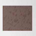 Autumn Chocolate Throw Blanket Gallery Image 2