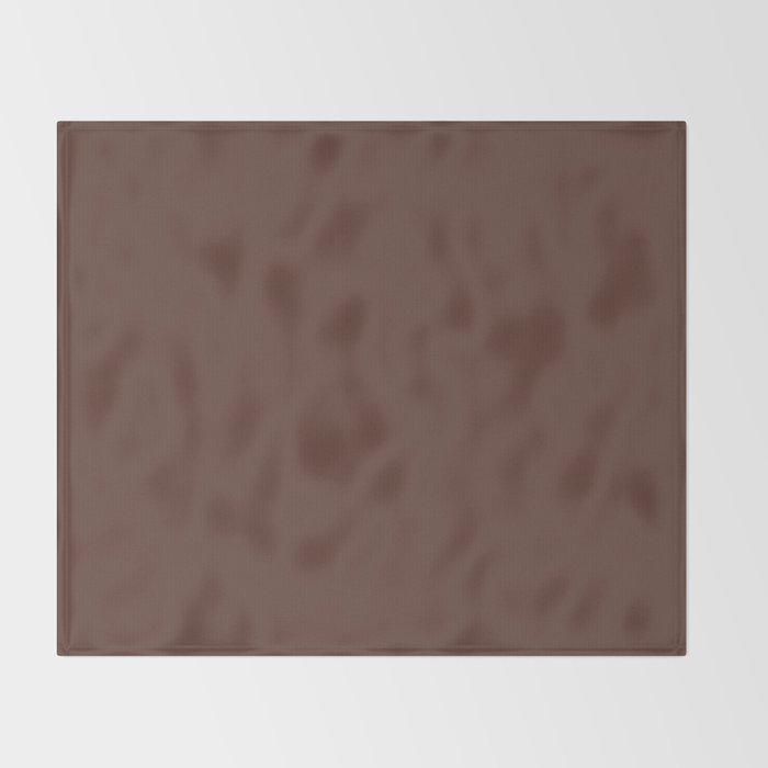 Autumn Chocolate Throw Blanket Gallery Image 2