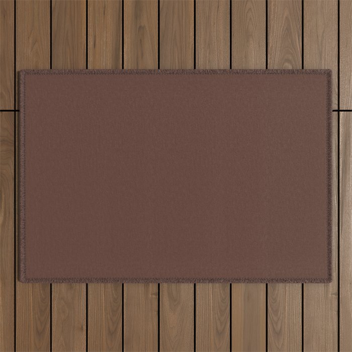 Autumn Chocolate Outdoor Rug Gallery Image 1