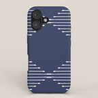 Geo (Navy) iPhone Case Gallery Image 1