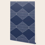 Geo (Navy) Wallpaper Gallery Image 2