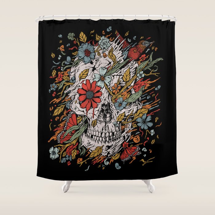 Hold On, Dear Life Shower Curtain Gallery Image 1