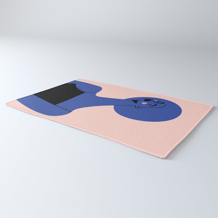 Blue Vibe Rug Gallery Image 3