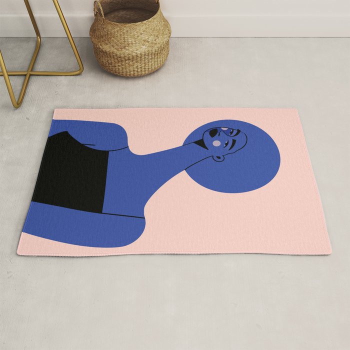 Blue Vibe Rug Gallery Image 1
