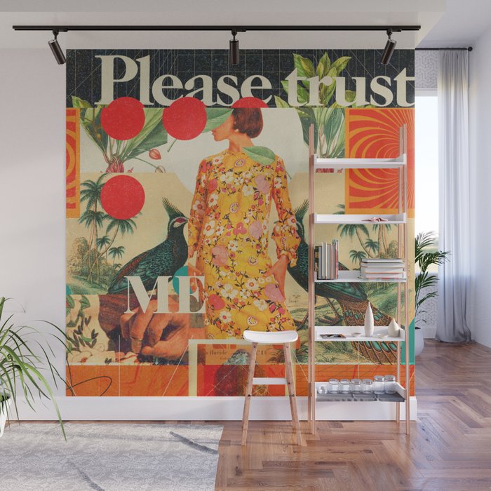 Please Trust Me Wall Mural Gallery Image 1