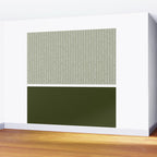 Linen Sage & Olive Wall Mural Gallery Image 2