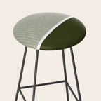 Linen Sage & Olive Stool Gallery Image 2