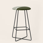 Linen Sage & Olive Stool Gallery Image 1
