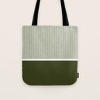 Linen Sage & Olive Tote Bag Gallery Image 1