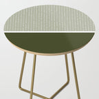 Linen Sage & Olive Side Table Gallery Image 2