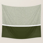 Linen Sage & Olive Wall Tapestry Gallery Image 4