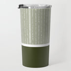 Linen Sage & Olive Travel Mug Gallery Image 3