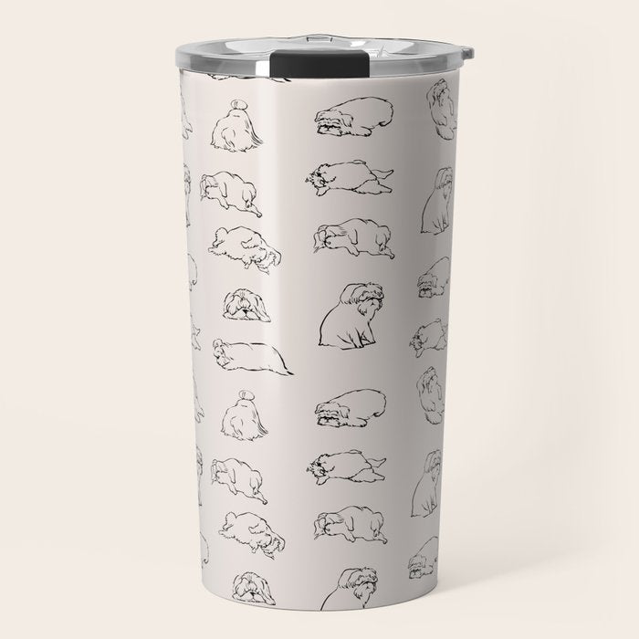 More Sleep Shih Tzu Travel Mug Gallery Image 1