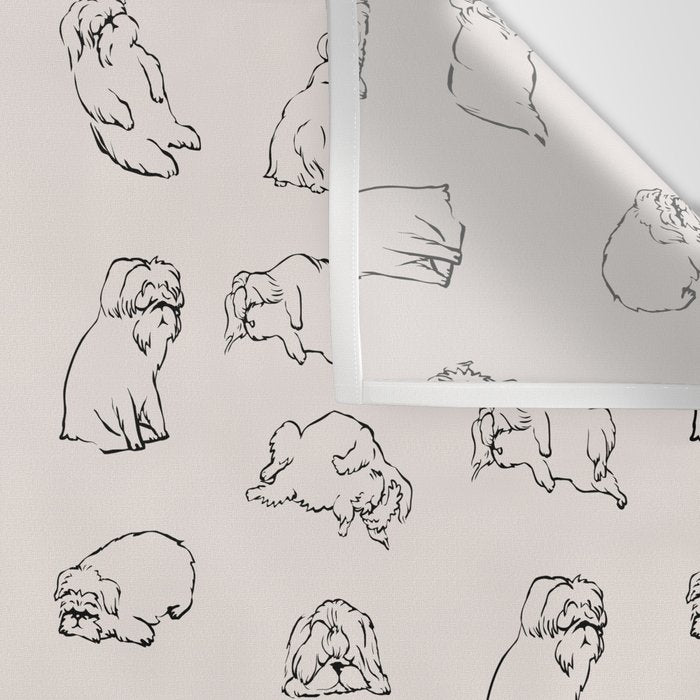More Sleep Shih Tzu Wall Tapestry Gallery Image 3