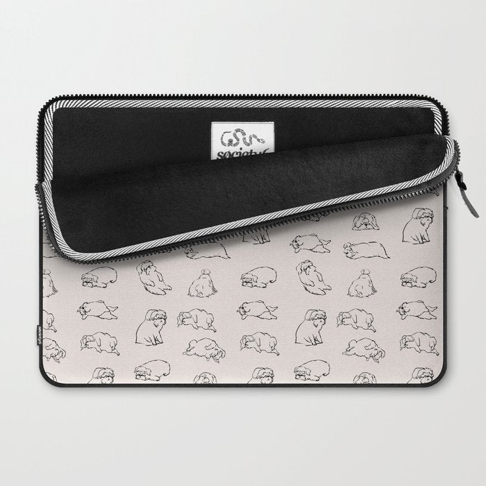 More Sleep Shih Tzu Laptop Sleeve Gallery Image 2