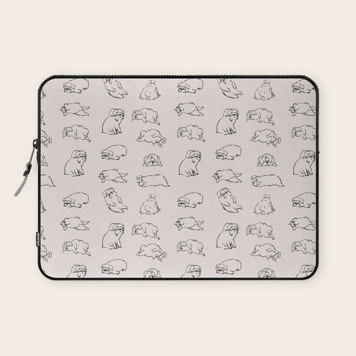 More Sleep Shih Tzu Laptop Sleeve Gallery Image 1