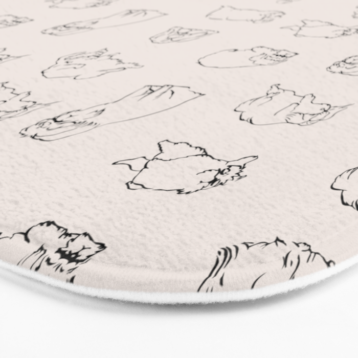 More Sleep Shih Tzu Bath Mat Gallery Image 3