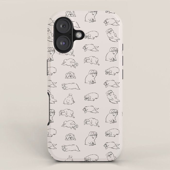 More Sleep Shih Tzu iPhone Case Gallery Image 1