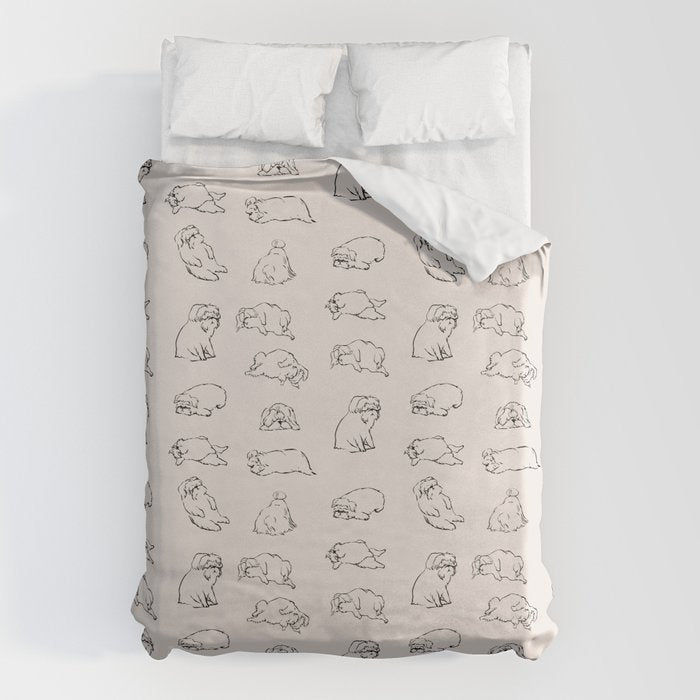 More Sleep Shih Tzu Duvet Cover Gallery Image 6