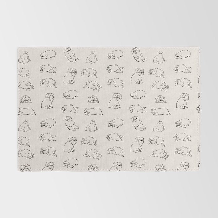 More Sleep Shih Tzu Rug Gallery Image 2