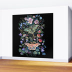 Moon Moth Mushroom Wall Mural Gallery Image 2