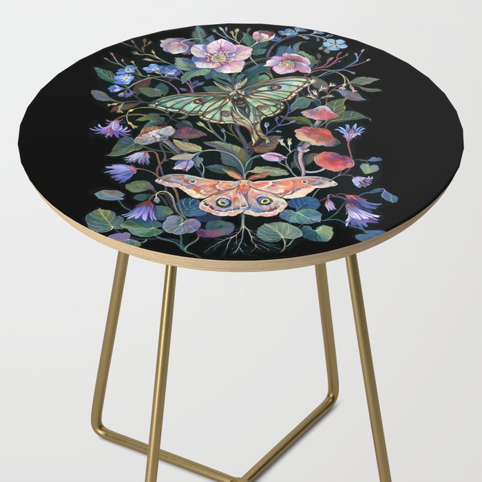 Moon Moth Mushroom Side Table Gallery Image 2