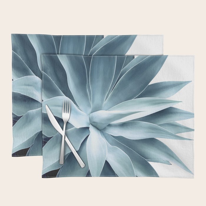 Bursting into life - teal Placemat Gallery Image 1