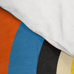 Bold Rainbow Sunflower, Circles, Girl and Pop Wave Comforter Gallery Image 4