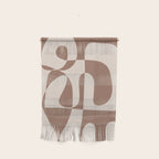 Mocha Modern Abstract 1 Wall Hanging Gallery Image 1