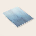 Abstract Blue Ombre Misty Forest Notebook Gallery Image 3