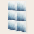 Abstract Blue Ombre Misty Forest Wallpaper Gallery Image 2
